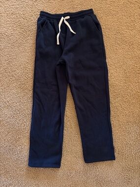 Relaxed Classic Navy Fleece Sweatpants